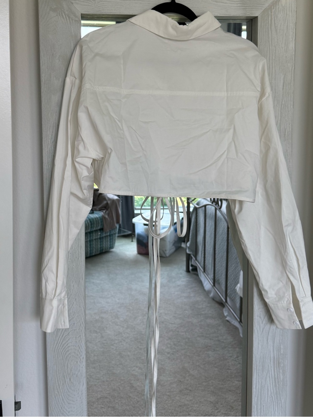 NWT Peppermayo Tailored To You Tie Shirt - Picture 6 of 6